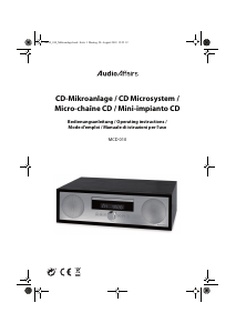 Manuale AudioAffairs MCD 010 Stereo set