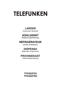 Mode d’emploi Telefunken TFK562FS2 Réfrigérateur