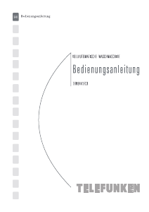 Bedienungsanleitung Telefunken TFW9441FC4 Waschmaschine