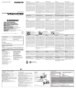 Handleiding Shimano Sedona 1000FA Vismolen