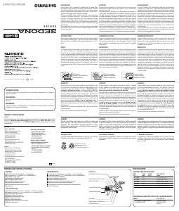 Handleiding Shimano Sedona 1500FB Vismolen