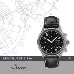 Bedienungsanleitung Sinn 356 Sa FLIEGER III Armbanduhr