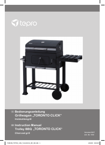 Bedienungsanleitung Tepro 1161 Toronto Click Barbecue