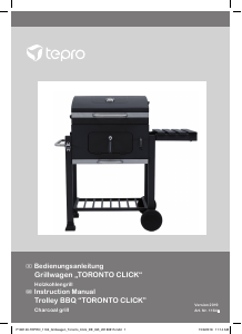 Handleiding Tepro 1164 Toronto Click Barbecue