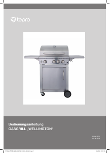Bedienungsanleitung Tepro 3135 Wellington Barbecue