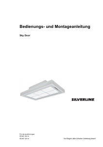 Bedienungsanleitung Silverline SDUD 104 W Sky Door Dunstabzugshaube
