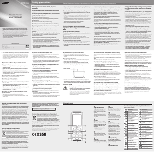 Bruksanvisning Samsung GT-C3322 Metro Duos Mobiltelefon