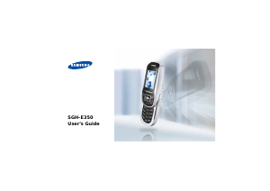 Bruksanvisning Samsung SGH-E350 Mobiltelefon
