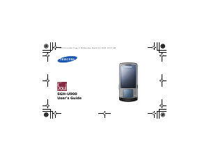Bruksanvisning Samsung SGH-U900V Soul Mobiltelefon