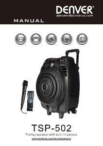 Manuale Denver TSP-502 Altoparlante