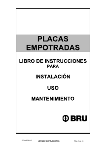 Manual de uso BRU EGB3 FGI Placa
