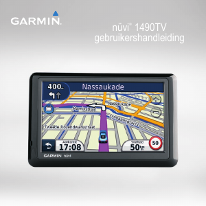 Handleiding Garmin nuvi 1490TV Navigatiesysteem