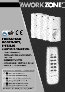 Bedienungsanleitung Workzone GT-FSI-07 Intelligente Steckdose