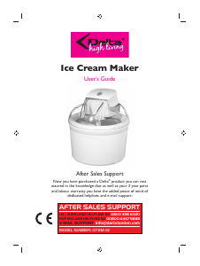 Manual Delta GT-EM-02 Ice Cream Machine