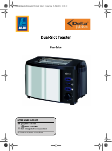 Handleiding Delta GT-Tds-eds-05-UK Broodrooster