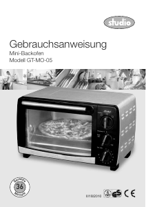 Bedienungsanleitung Studio GT-MO-05 Backofen