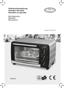 Bedienungsanleitung Studio GT-MO-05c Backofen