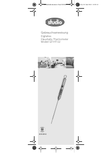 Bedienungsanleitung Studio GT-HT-02 Küchenthermometer