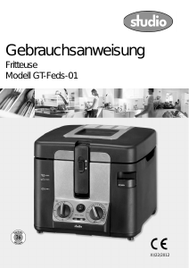 Bedienungsanleitung Studio GT-Feds-01 Fritteuse