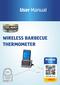 Bruksanvisning Coolabah GT-TMBBQ-01s Mat termometer