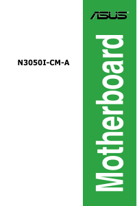 Manual Asus N3050I-CM-A Motherboard