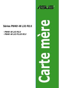 Mode d’emploi Asus P8H61-M LX3 R2.0 Carte mère