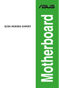 Handleiding Asus B250 MINING EXPERT Moederbord