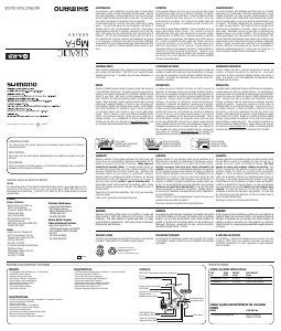 Handleiding Shimano Stradic 2500MGFA Vismolen