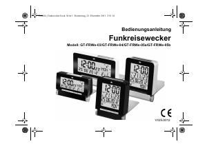 Bedienungsanleitung Sempre GT-FRWe-05a Wecker