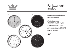 Bedienungsanleitung Sempre 10727 Uhr