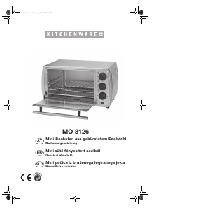 Használati útmutató Kitchenware MO 8126 Kemence