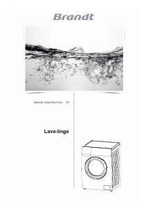 Mode d’emploi Brandt BAL72WW Lave-linge