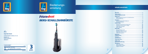 Bedienungsanleitung Friscodent GT-TBs-03 Elektrozahnbürste