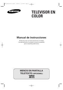 Manual de uso Samsung CW25M064VR Televisor