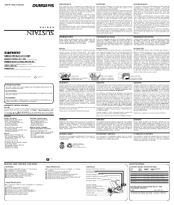 Mode d’emploi Shimano Sustain 4000FB Moulinet de pêche