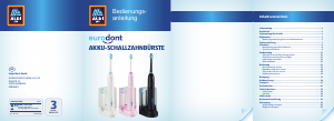 Bedienungsanleitung Eurodont GT-TBS-05 Elektrozahnbürste