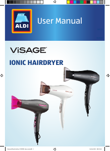 Handleiding Visage GT-HDi-09-UK Haardroger