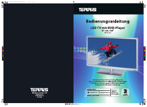 Bedienungsanleitung TERRIS 2441 LED fernseher