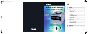Bedienungsanleitung TERRIS CDR 224 Uhrenradio