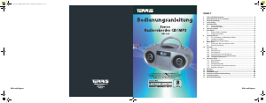 Bedienungsanleitung TERRIS RRC 243 Stereoanlage