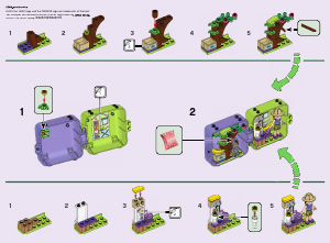 Käyttöohje Lego set 41437 Friends Mian viidakkoleikkikuutio