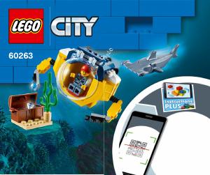 Manual Lego set 60263 City Ocean mini-submarine
