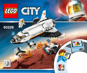 Használati útmutató Lego set 60226 City Marskutató űrsikló