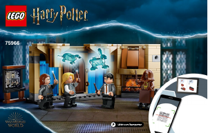 Bedienungsanleitung Lego set 75966 Harry Potter Der Raum der Wünsche auf Schloss Hogwarts