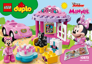 Handleiding Lego set 10873 Duplo Minnie's verjaardagsfeest