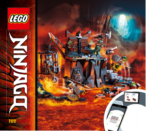 Manuale Lego set 71717 Ninjago Viaggio nelle Segrete dei Teschi