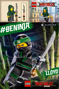 Handleiding Lego set 30609 Ninjago Lloyd-minifiguur