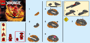 Instrukcja Lego set 70686 Ninjago Wybuch Spinjitzu - Kai