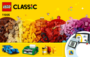 Manual de uso Lego set 11005 Classic Diversión Creativa