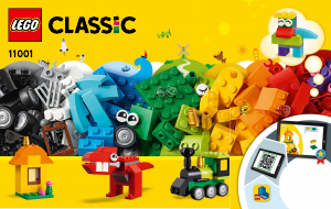 Kasutusjuhend Lego set 11001 Classic Klotsid ja ideed